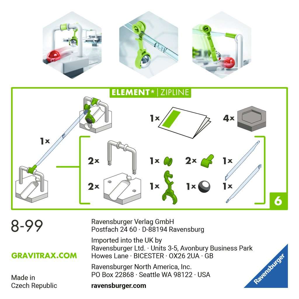Ravensburger | GraviTrax Element Zipline