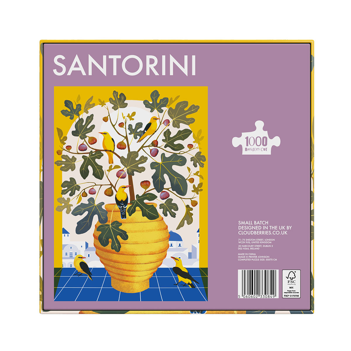 Cloudberries | Santorini | Puzzle | 1000 Teile | limitiert