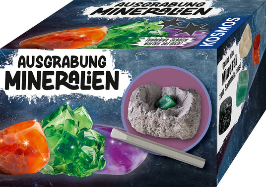 KOSMOS | Ausgrabung Mineralien