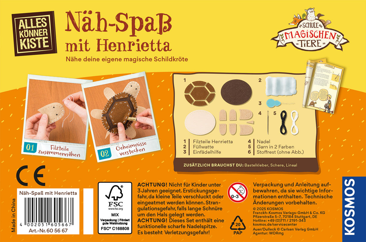 KOSMOS | Näh-Spaß mit Henrietta