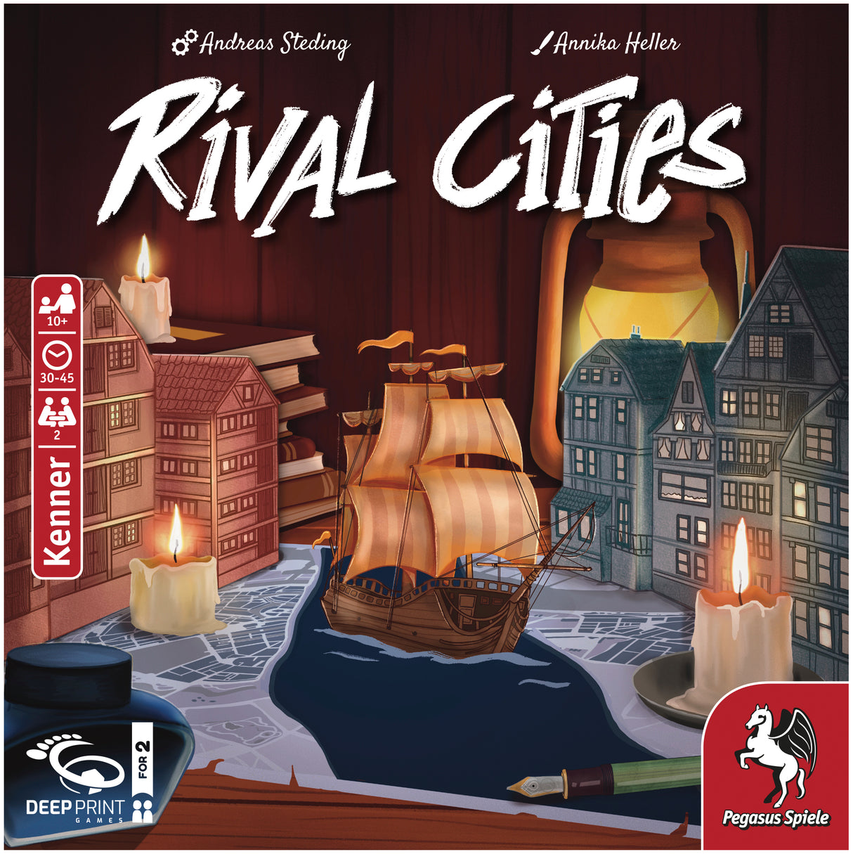 Pegasus Spiele | Rival Cities (Deep Print Games)