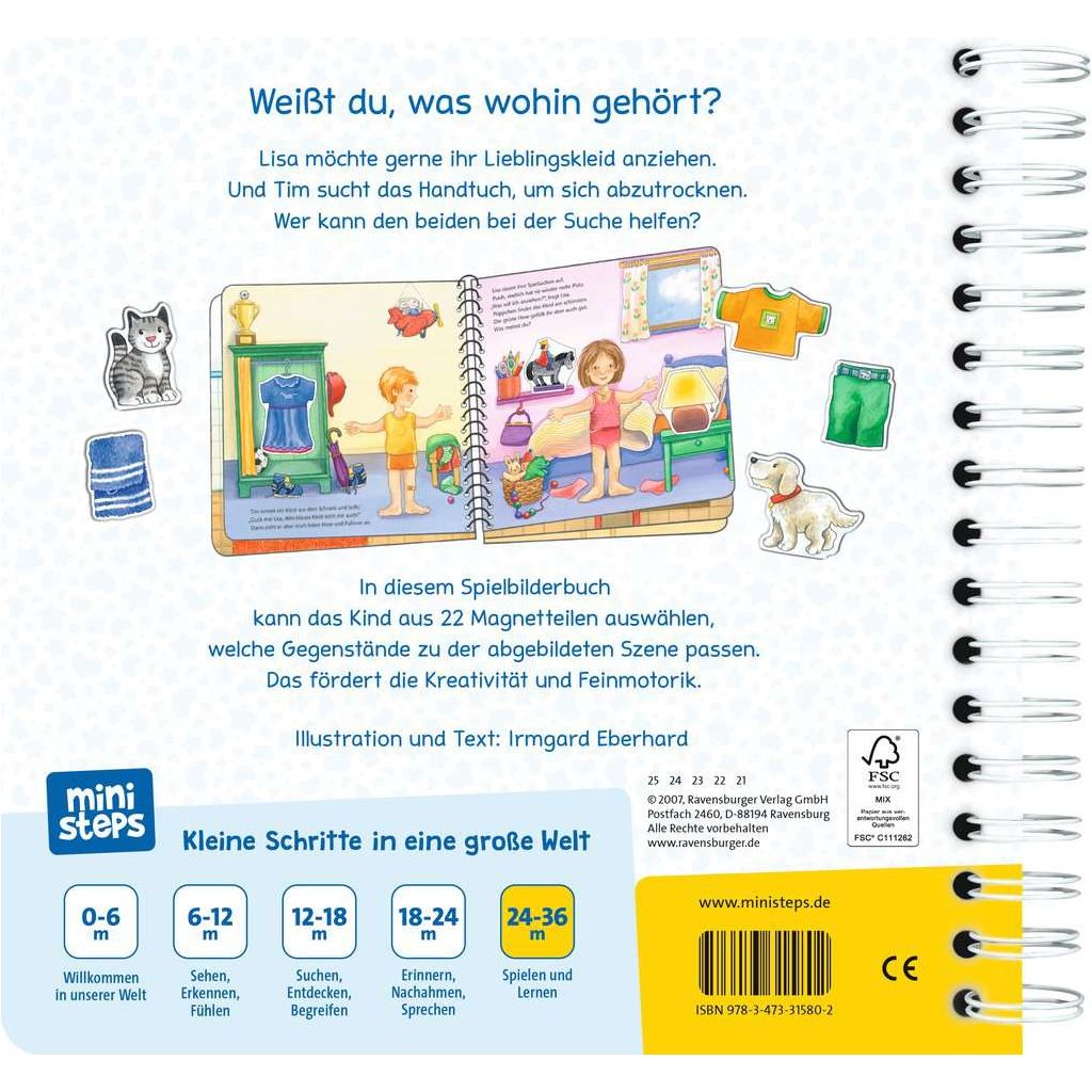 Ravensburger | ministeps: Was gehört wohin?