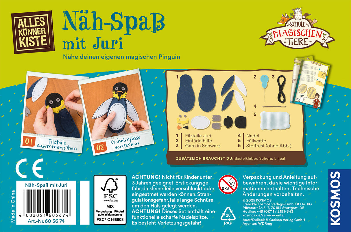 KOSMOS | Näh-Spaß mit Juri