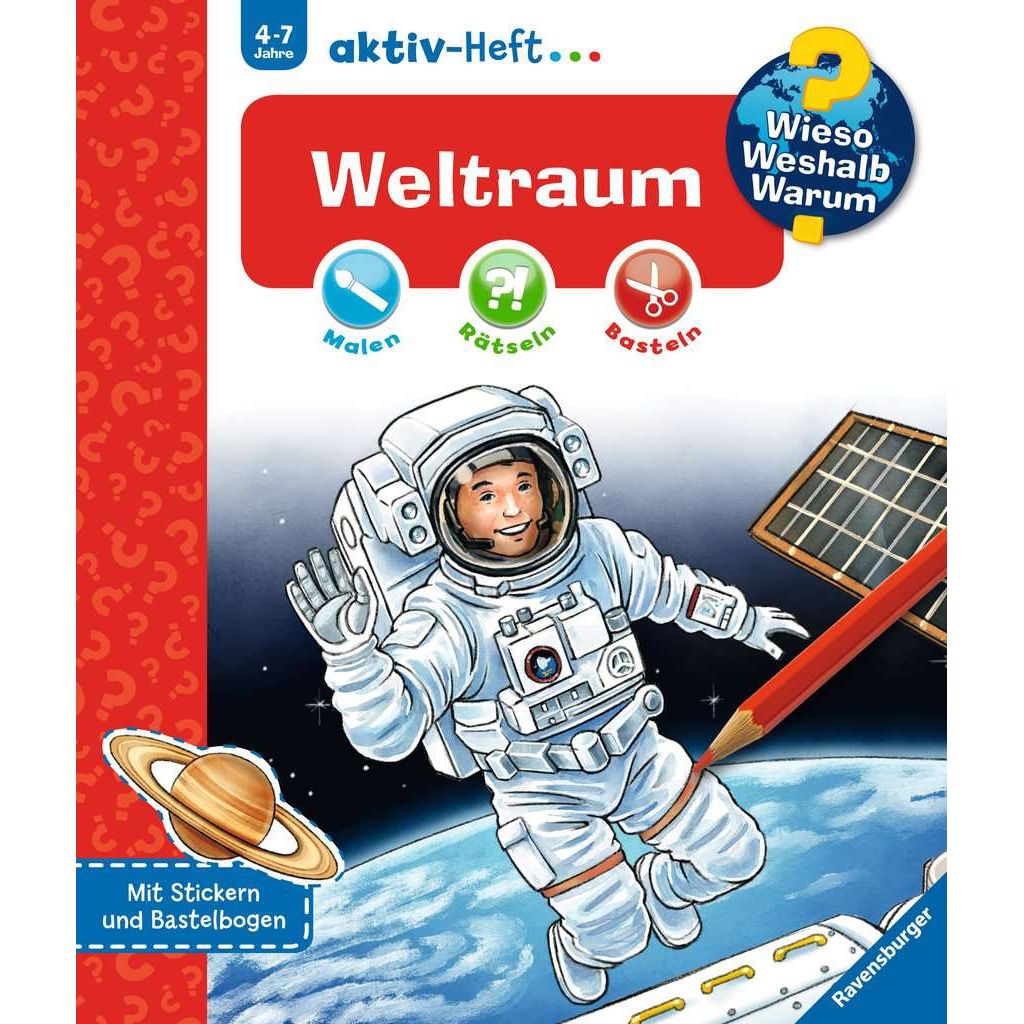 Ravensburger | Wieso? Weshalb? Warum? aktiv-Heft: Weltraum