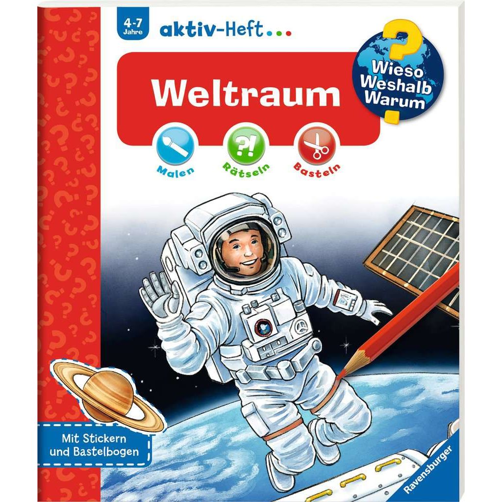 Ravensburger | Wieso? Weshalb? Warum? aktiv-Heft: Weltraum