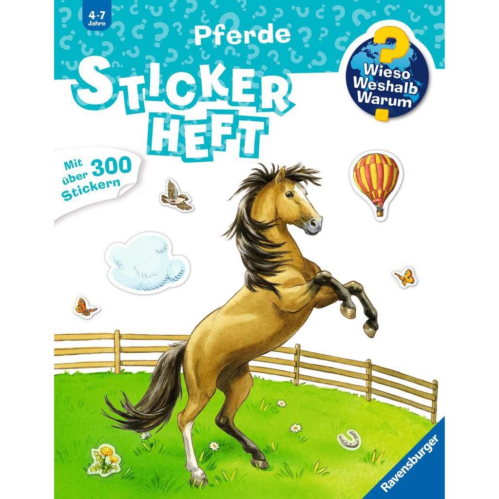 Ravensburger | Wieso? Weshalb? Warum? Stickerheft: Pferde