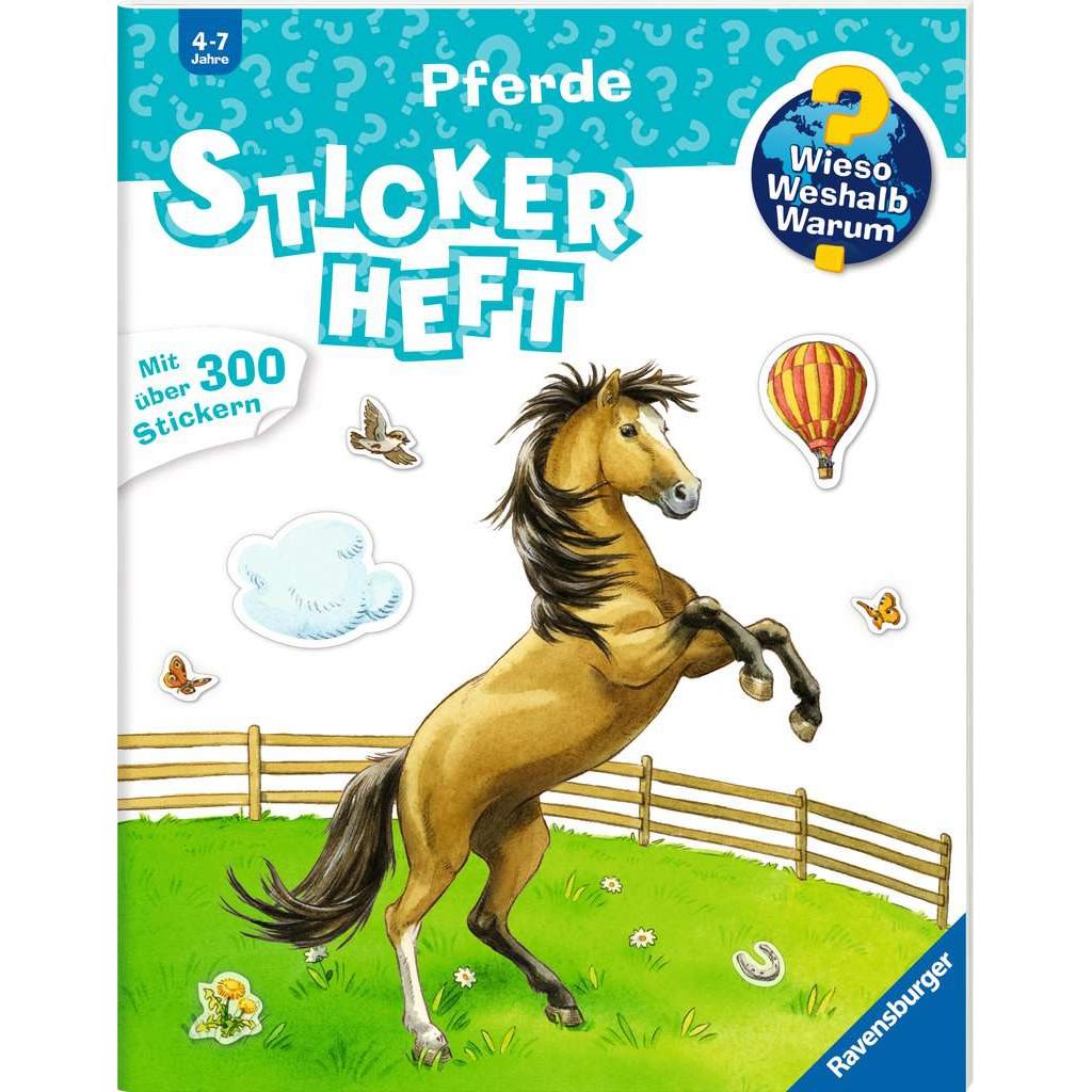Ravensburger | Wieso? Weshalb? Warum? Stickerheft: Pferde