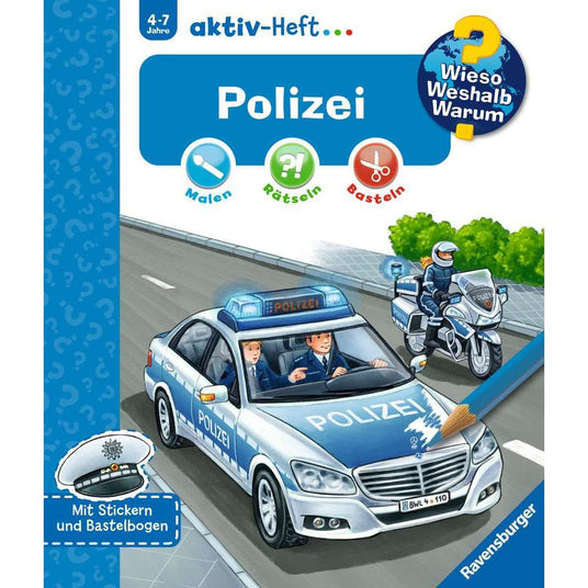 Ravensburger | Wieso? Weshalb? Warum? aktiv-Heft: Polizei