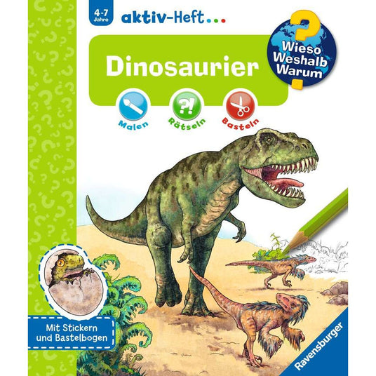 Ravensburger | Wieso? Weshalb? Warum? aktiv-Heft: Dinosaurier