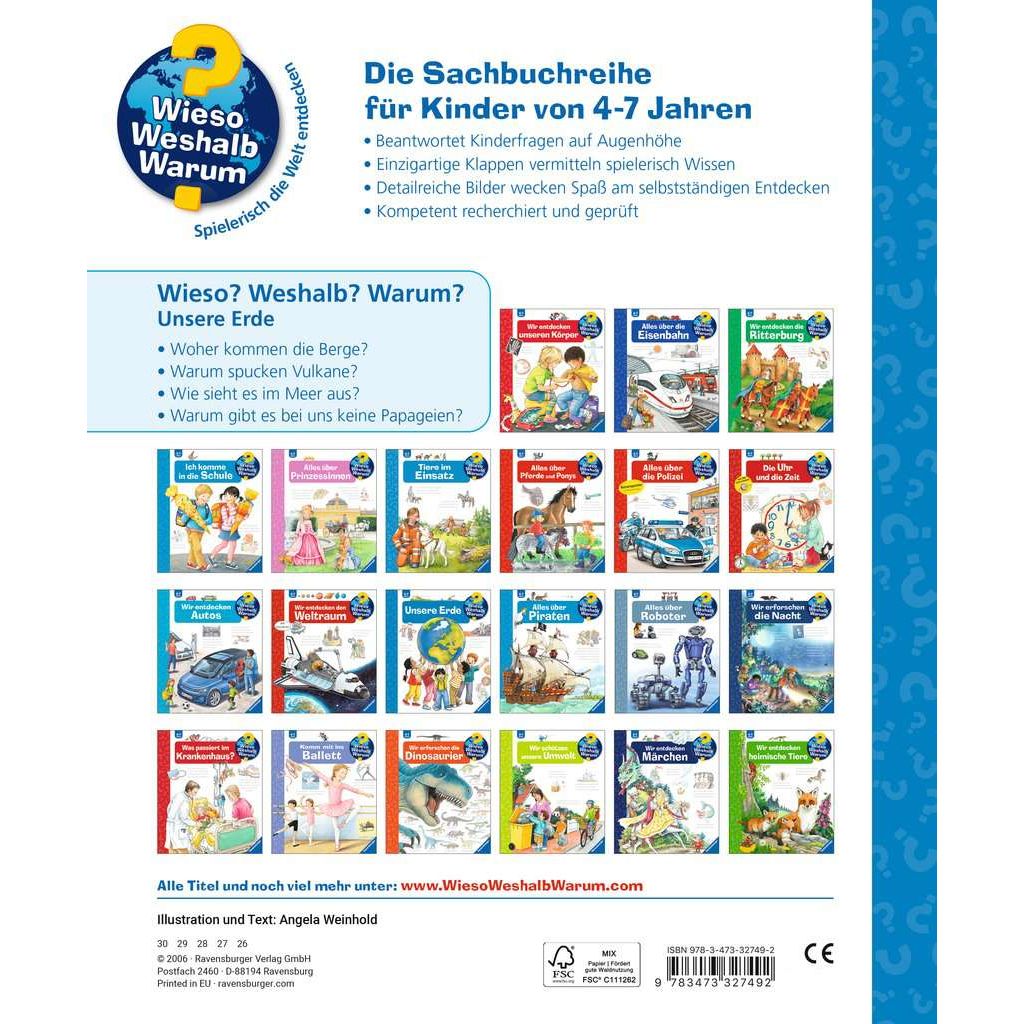 Ravensburger | Wieso? Weshalb? Warum?, Band 36: Unsere Erde