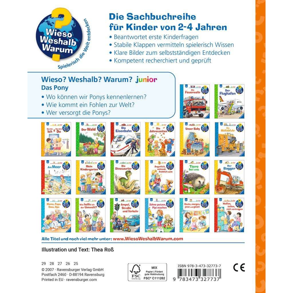 Ravensburger | Wieso? Weshalb? Warum? junior, Band 20: Das Pony