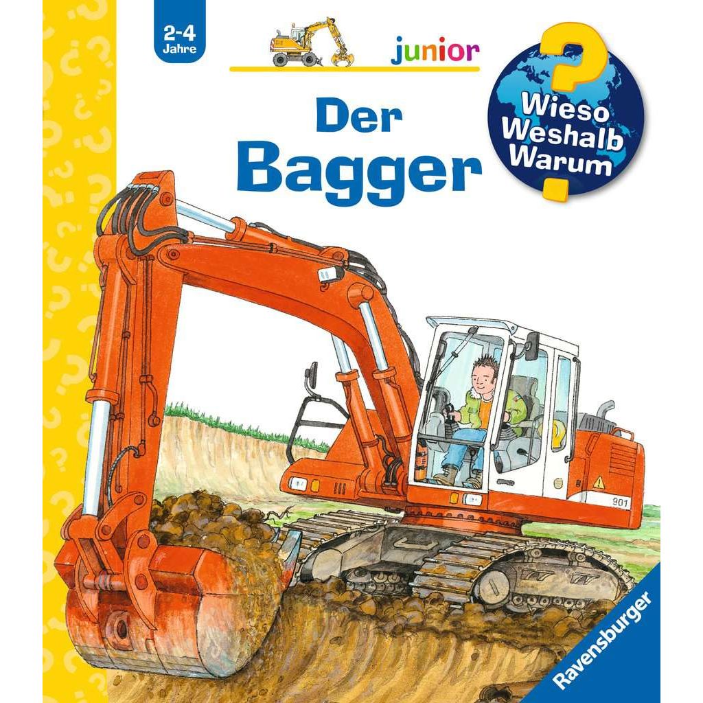 Ravensburger | Wieso? Weshalb? Warum? junior, Band 38: Der Bagger