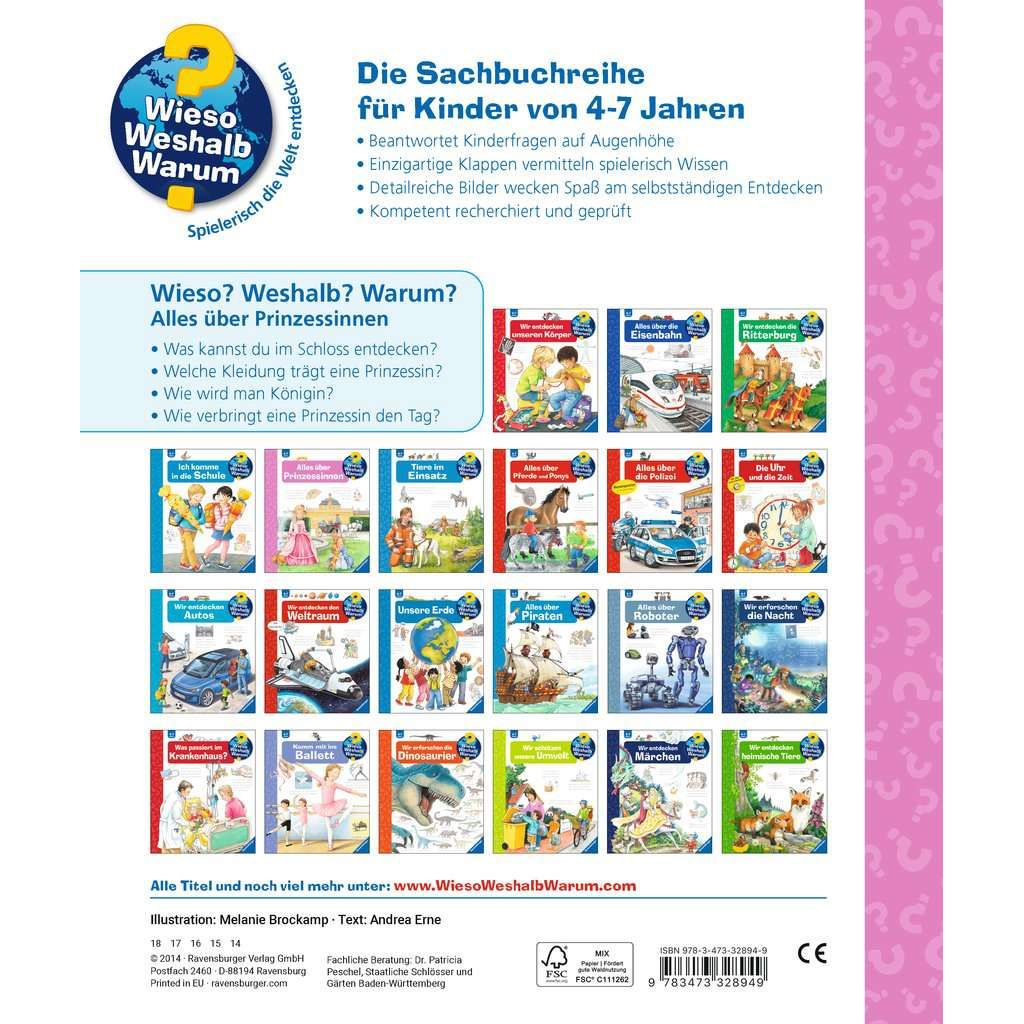 Ravensburger | Wieso? Weshalb? Warum?, Band 15: Alles über Prinzessinnen