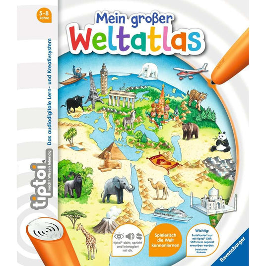 Ravensburger | tiptoi® Mein großer Weltatlas
