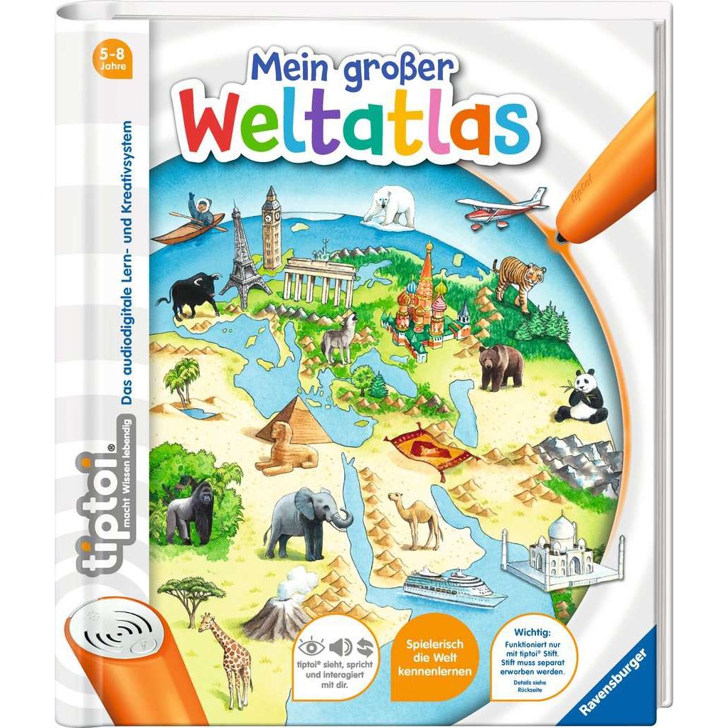 Ravensburger | tiptoi® Mein großer Weltatlas
