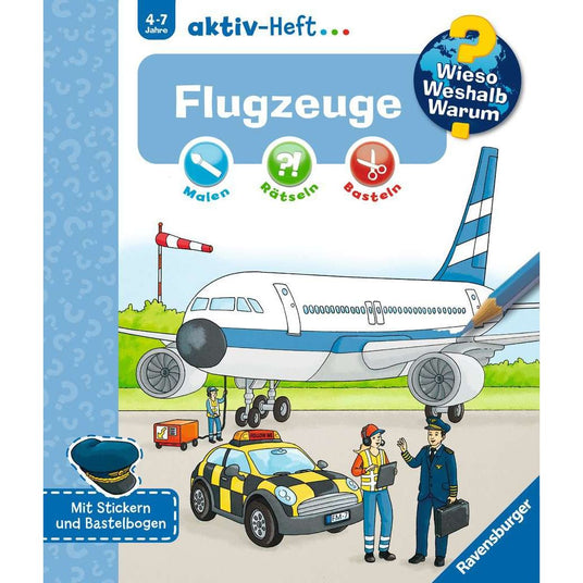 Ravensburger | Wieso? Weshalb? Warum? aktiv-Heft: Flugzeuge