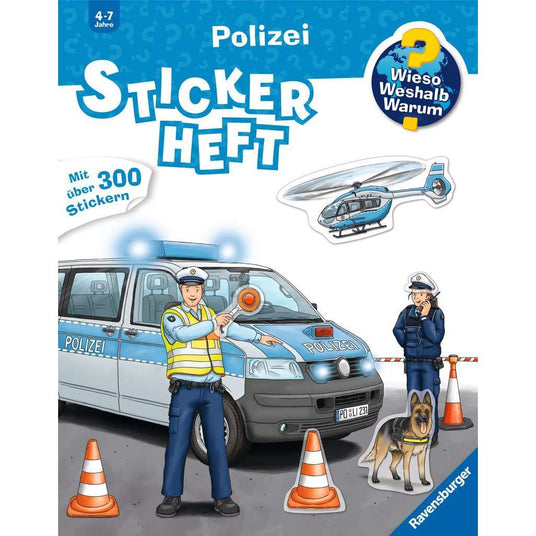 Ravensburger | Wieso? Weshalb? Warum? Stickerheft: Polizei
