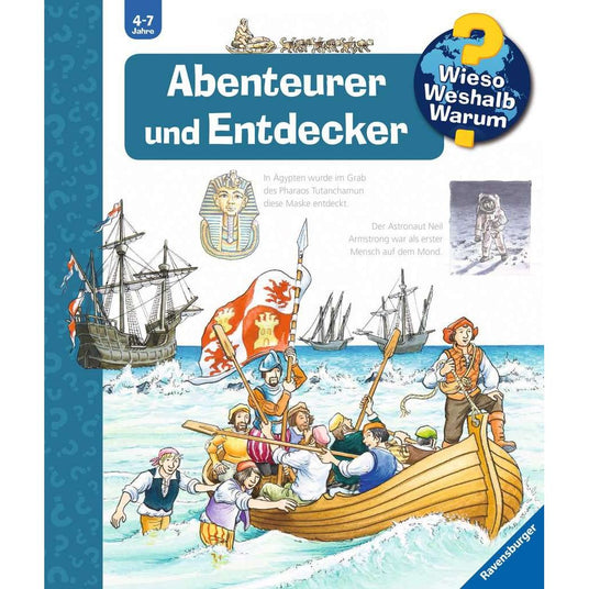 Ravensburger | Wieso? Weshalb? Warum?, Band 70: Abenteurer und Entdecker