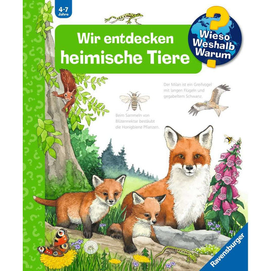 Ravensburger | Wieso? Weshalb? Warum?, Band 71: Wir entdecken heimische Tiere