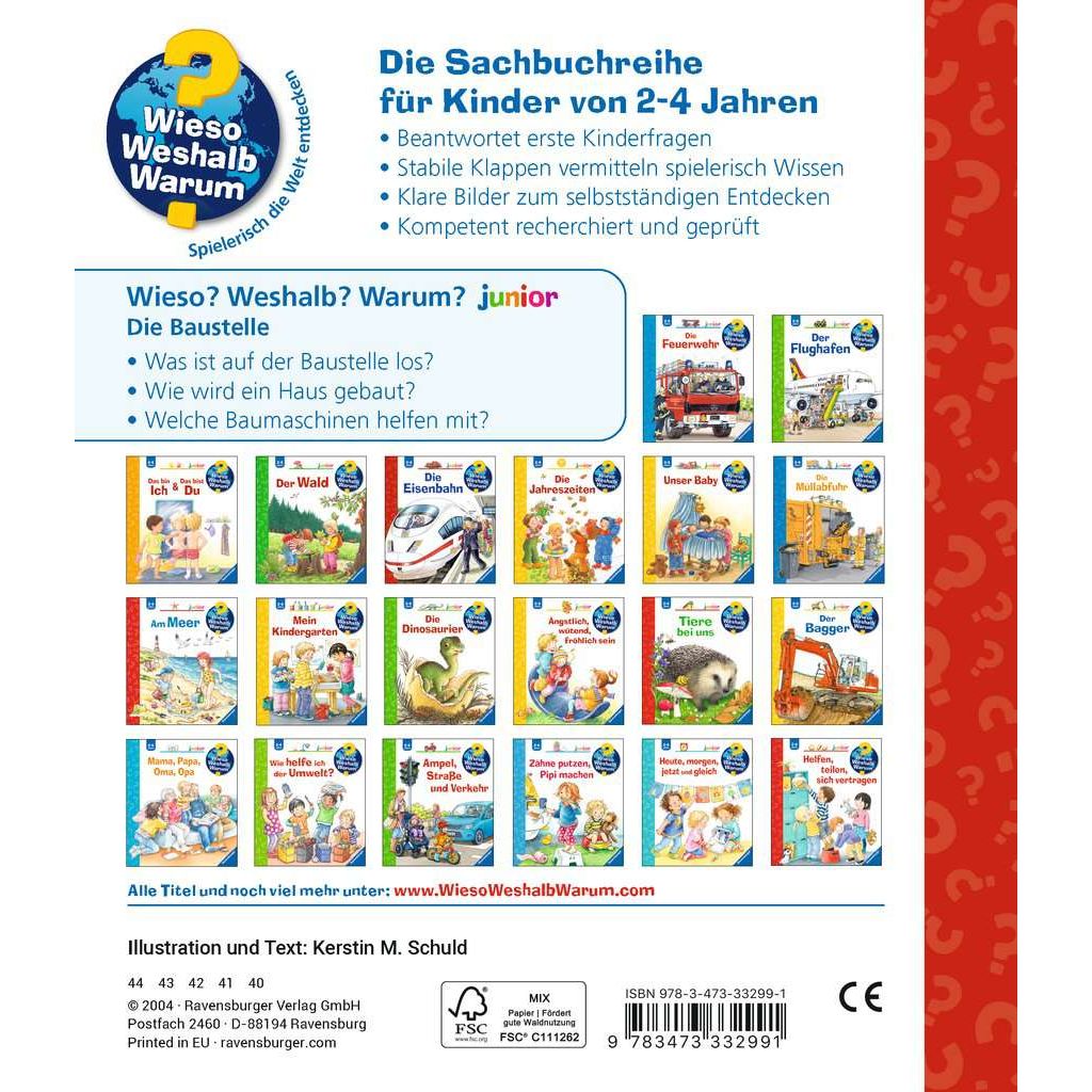 Ravensburger | Wieso? Weshalb? Warum? junior, Band7: Die Baustelle