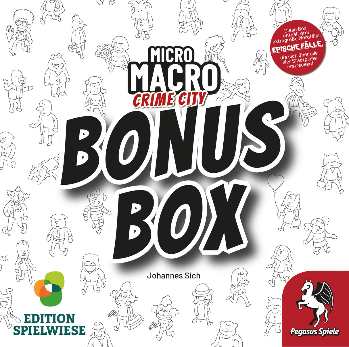 Pegasus Spiele | MicroMacro: Crime City - Bonus Box (Edition Spielwiese)