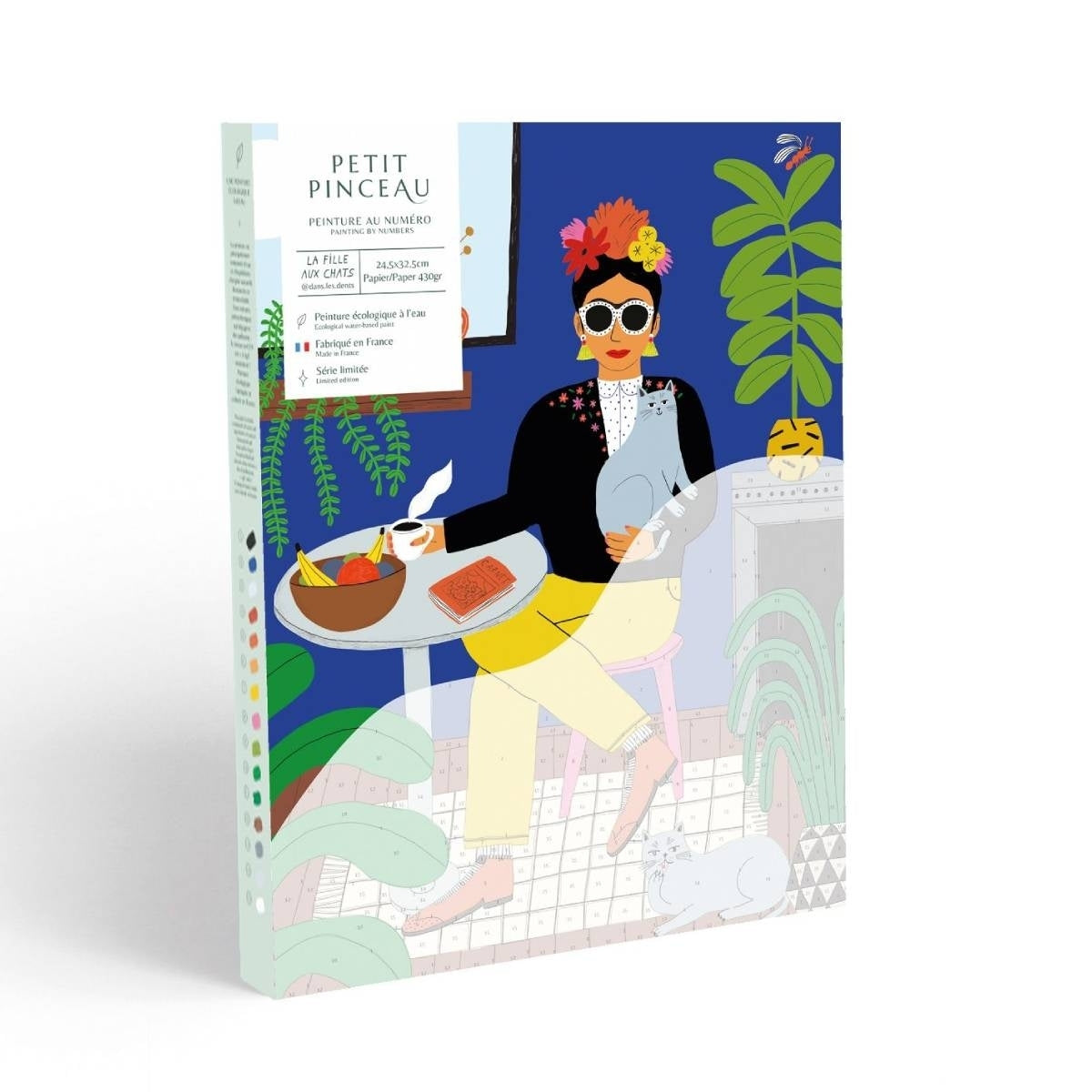 La Petite Épicerie | Malen nach Zahlen Set | Das Katzenmädchen