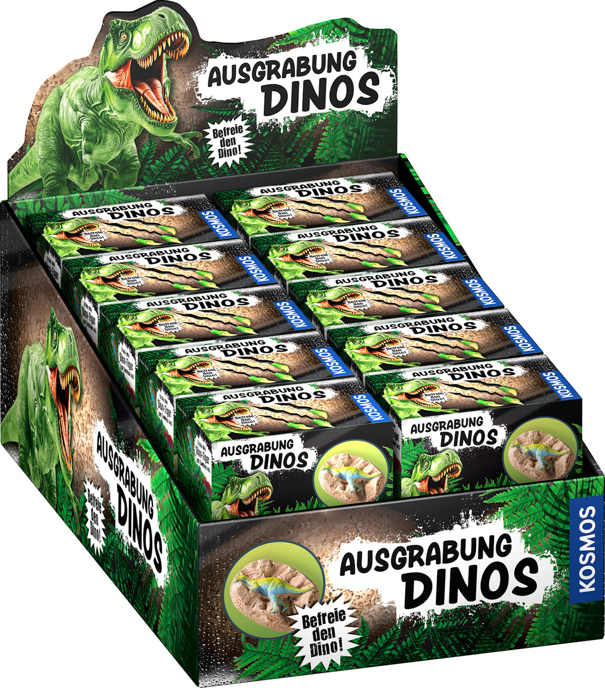 KOSMOS | Ausgrabung Dinos (20 Ex. im Display)