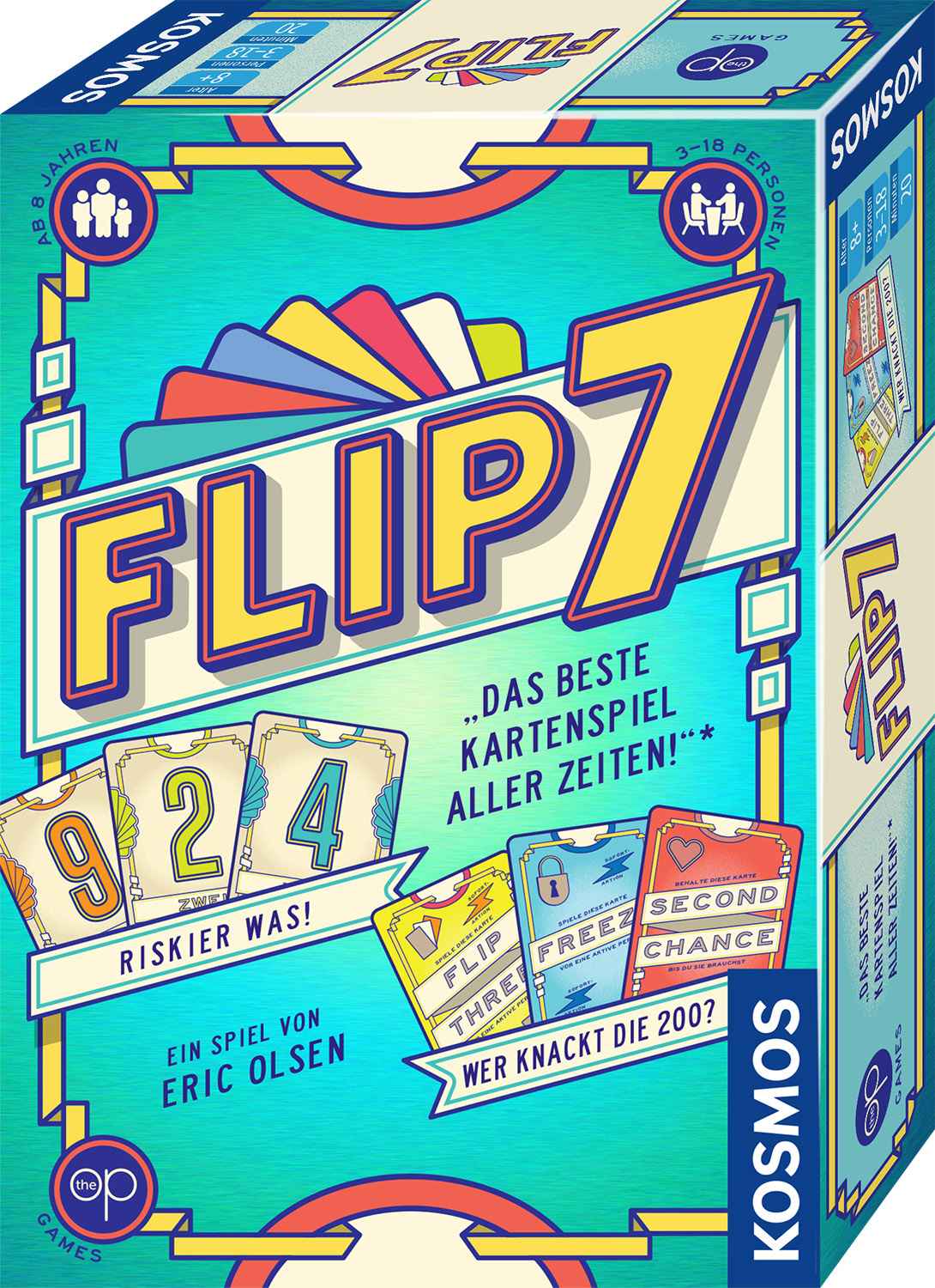 Flip 7 | Kosmos | Nominiert zum "Spiel des Jahres 2025"