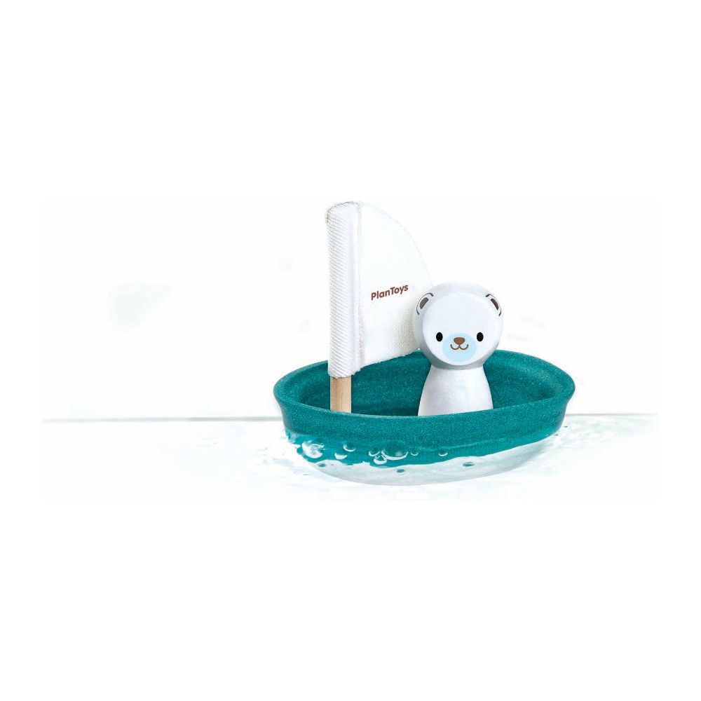 PlanToys | Segelboot Eisbär