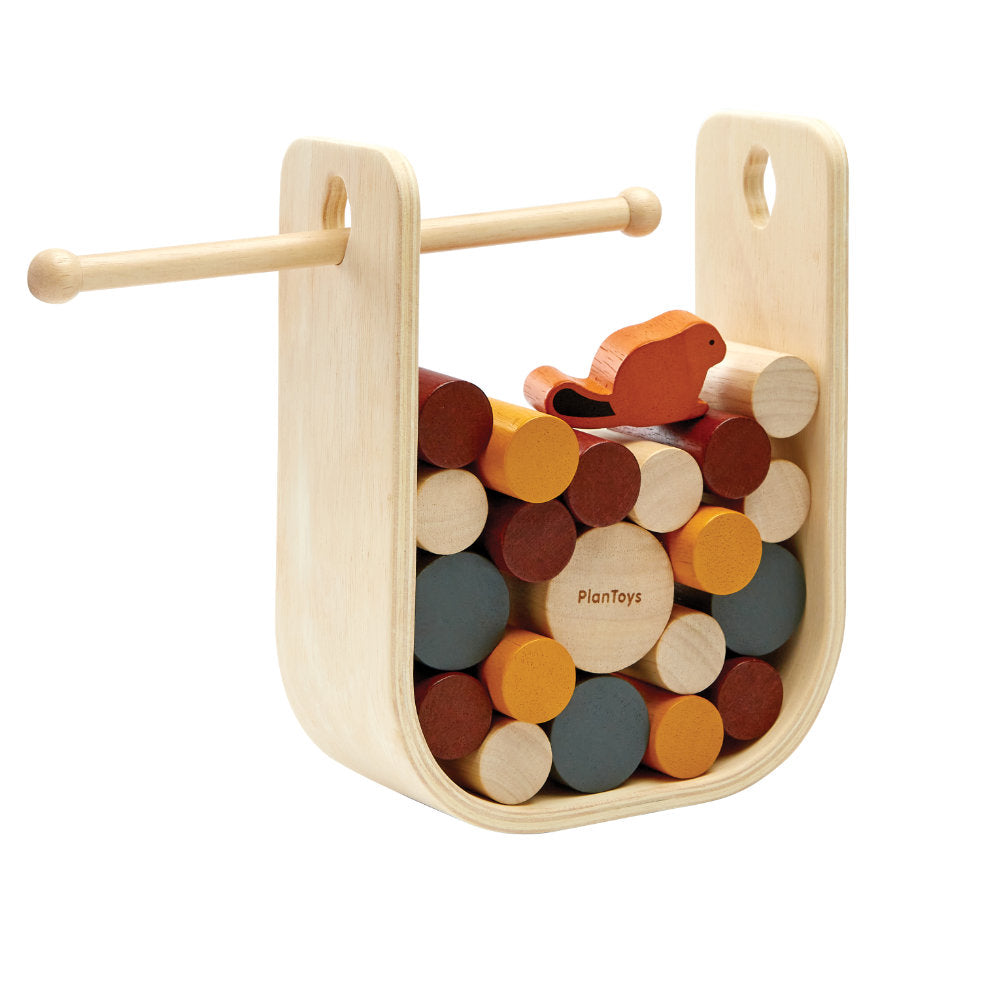 PlanToys | Stämme ziehen groß