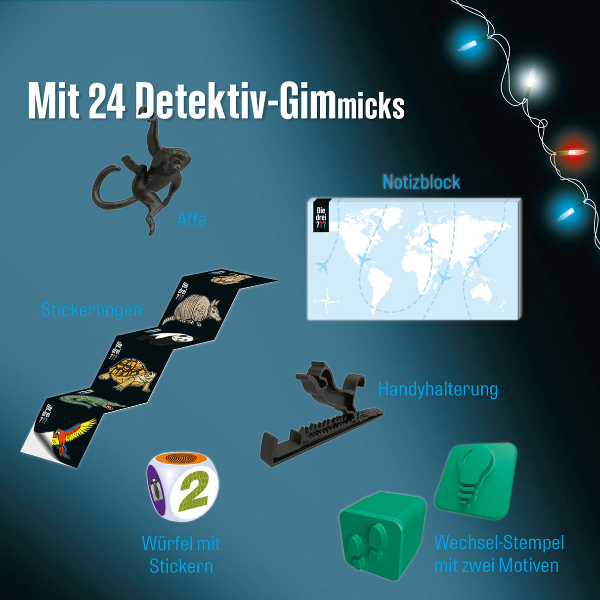 KOSMOS | Die drei ???-Adventskalender 2024