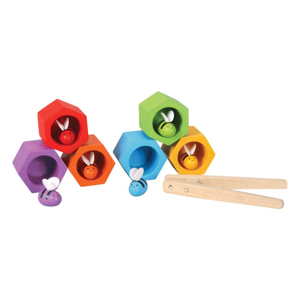 PlanToys | Geschicklichkeitsspiel Bienenwaben