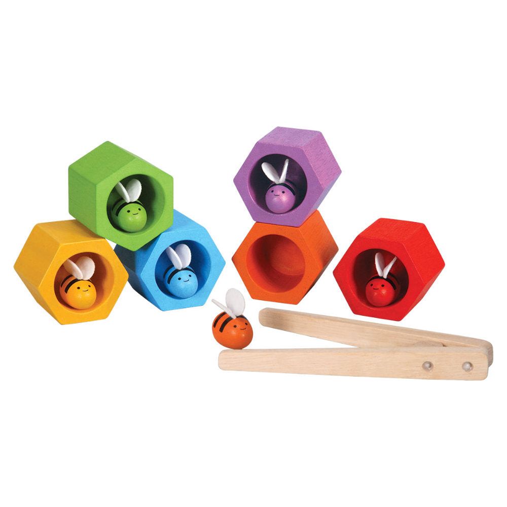 PlanToys | Geschicklichkeitsspiel Bienenwaben