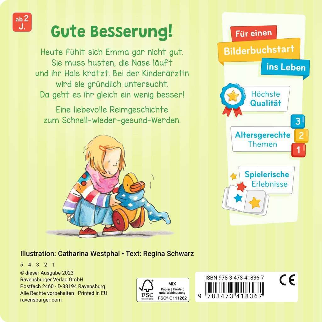 Ravensburger | Bald bist du wieder gesund