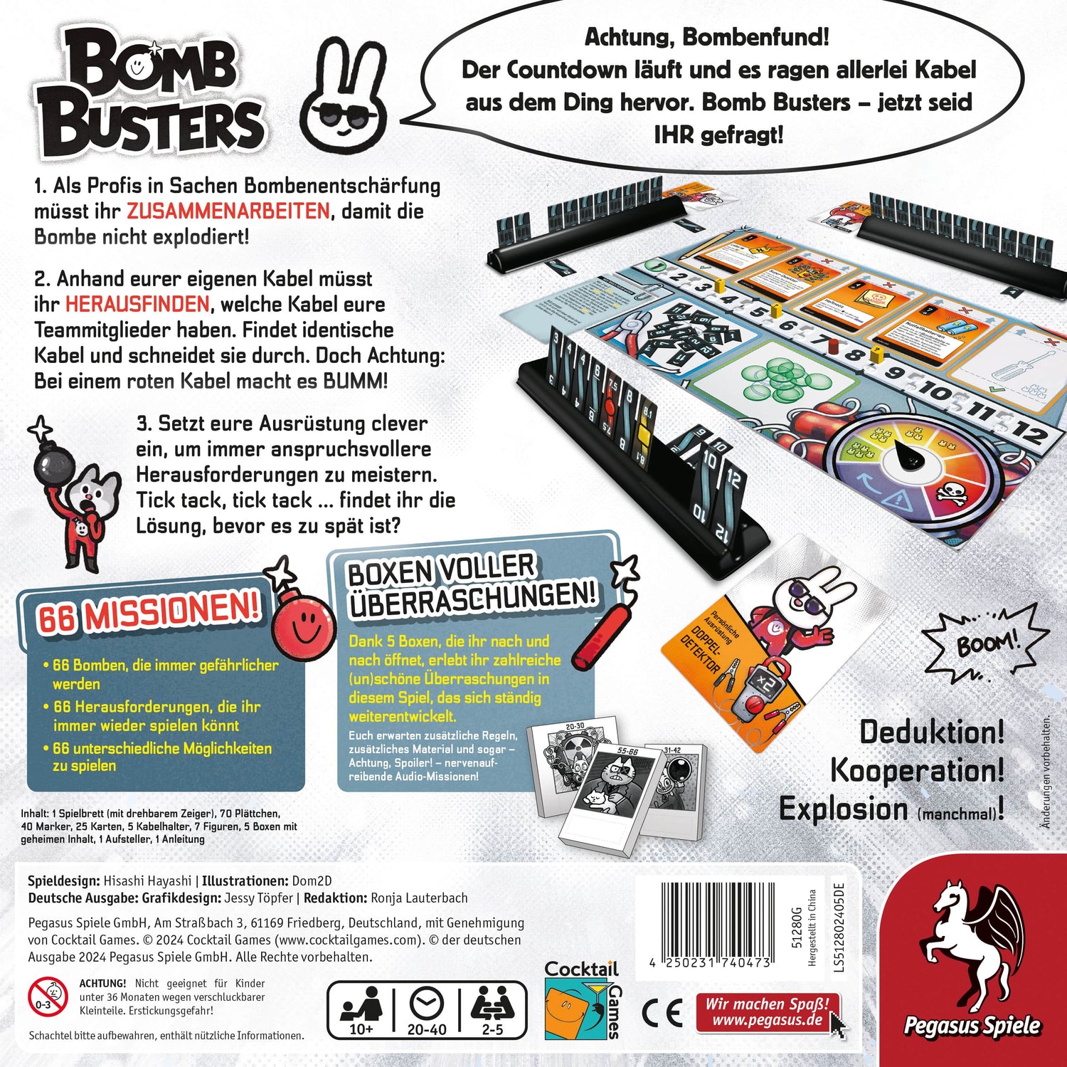 Pegasus Spiele | Bomb Busters | 🥇 Spiel des Jahres 2025!