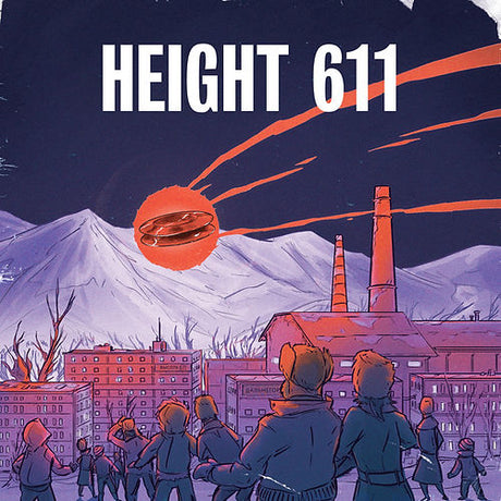 UFO Tops | Height 611 | Kreisel aus Metall: Psychedelischer Stahl