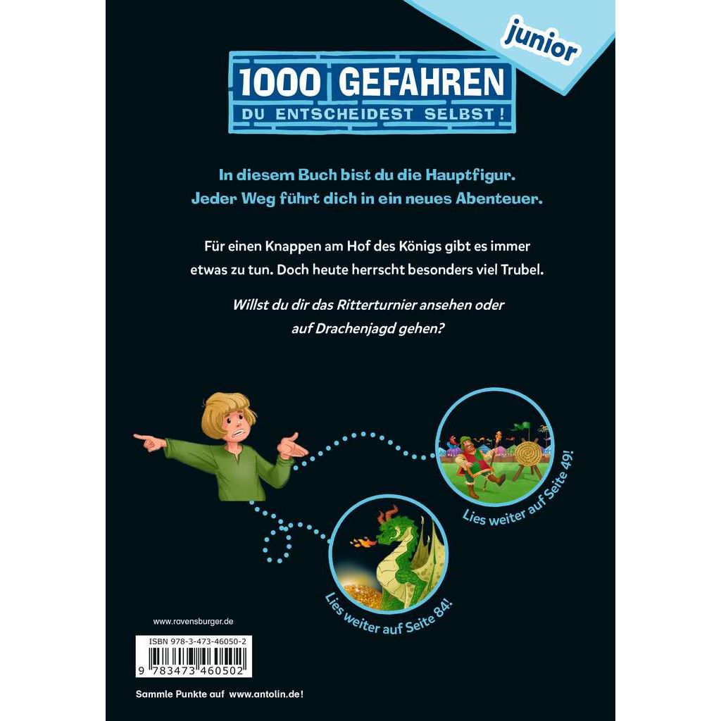 Ravensburger | 1000 Gefahren junior - Aufruhr in der Ritterburg