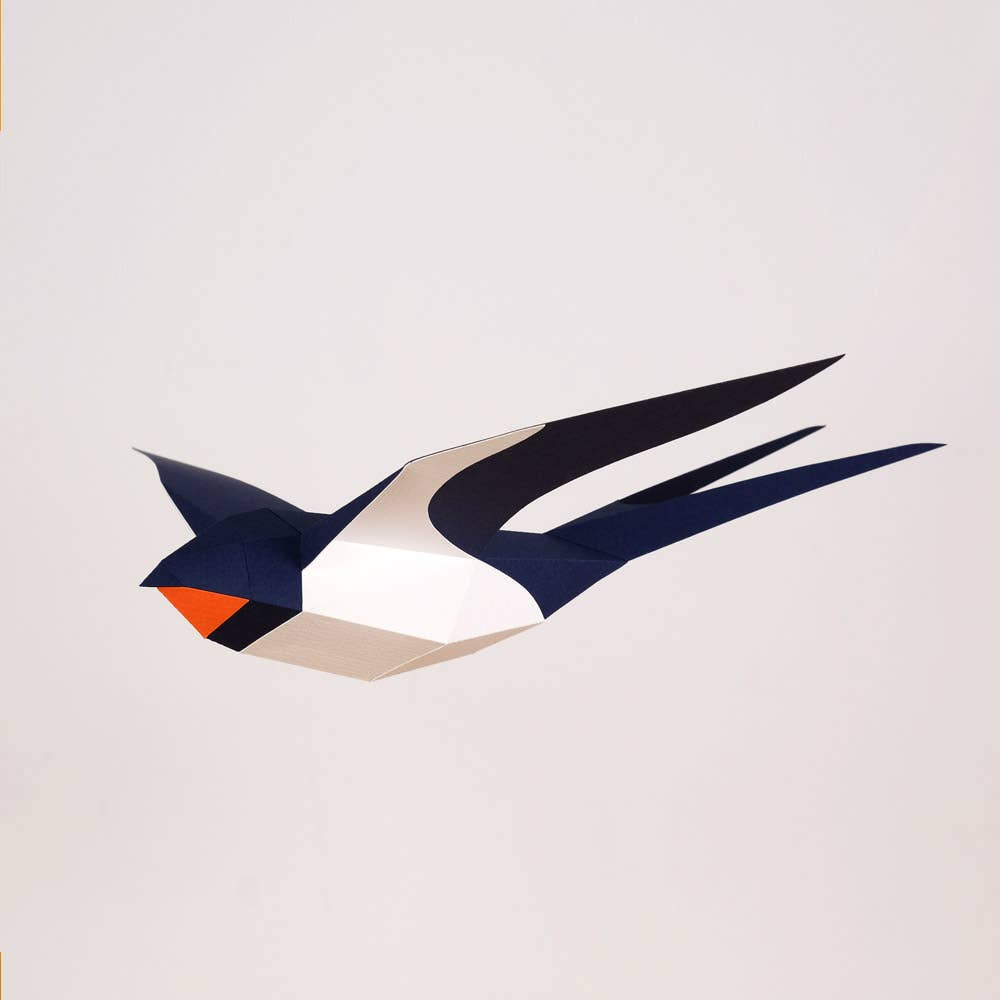 PLEGO - HIRUNDO RUSTICA - Schwalbe - Papiervogel