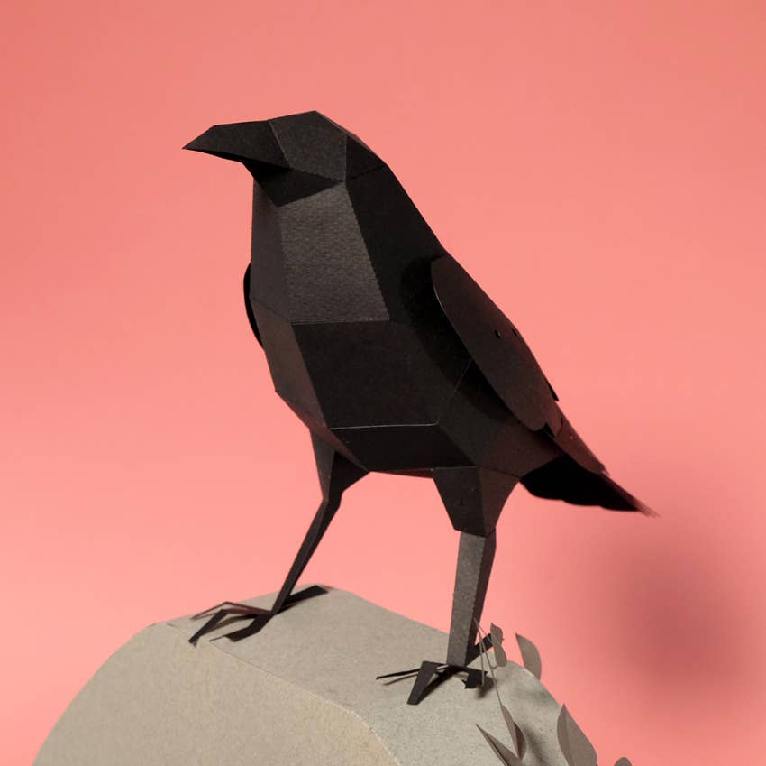PLEGO - CORVUS CORAX - Rabe - Papiervogel