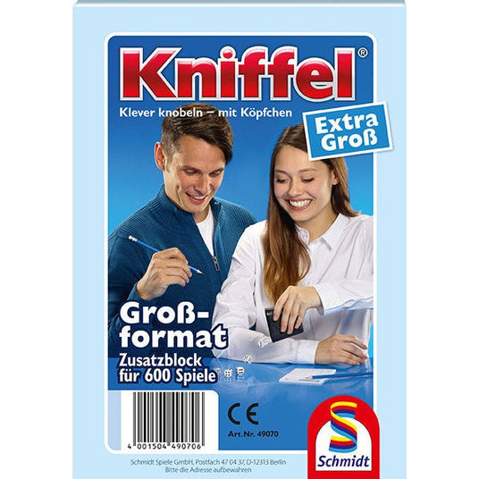 Schmidt Spiele | Großer Kniffelblock, 100 Blatt