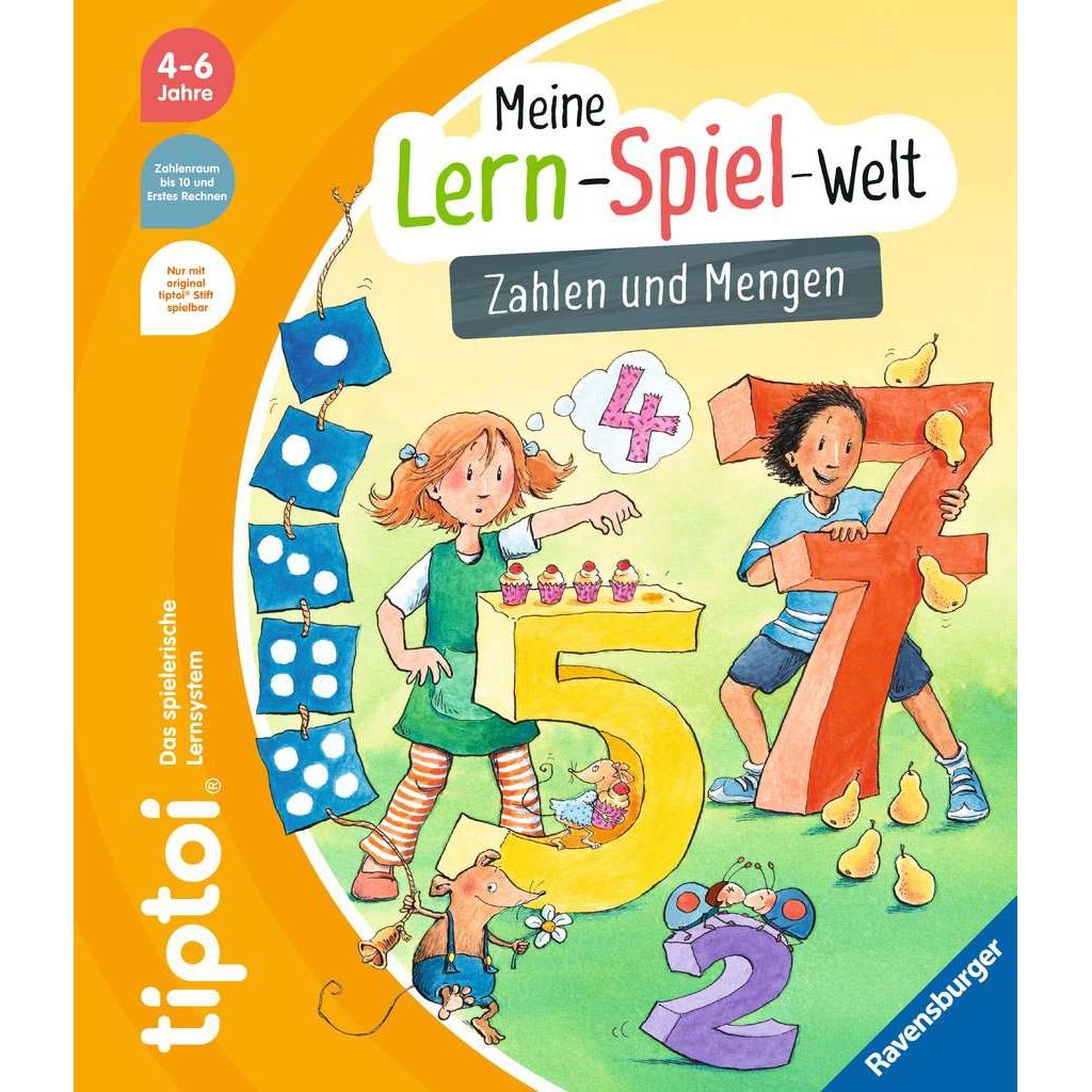 Ravensburger | tiptoi® Meine Lern-Spiel-Welt: Zahlen und Mengen
