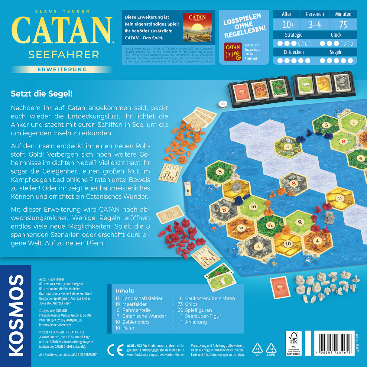 KOSMOS | CATAN - Seefahrer - Erweiterung