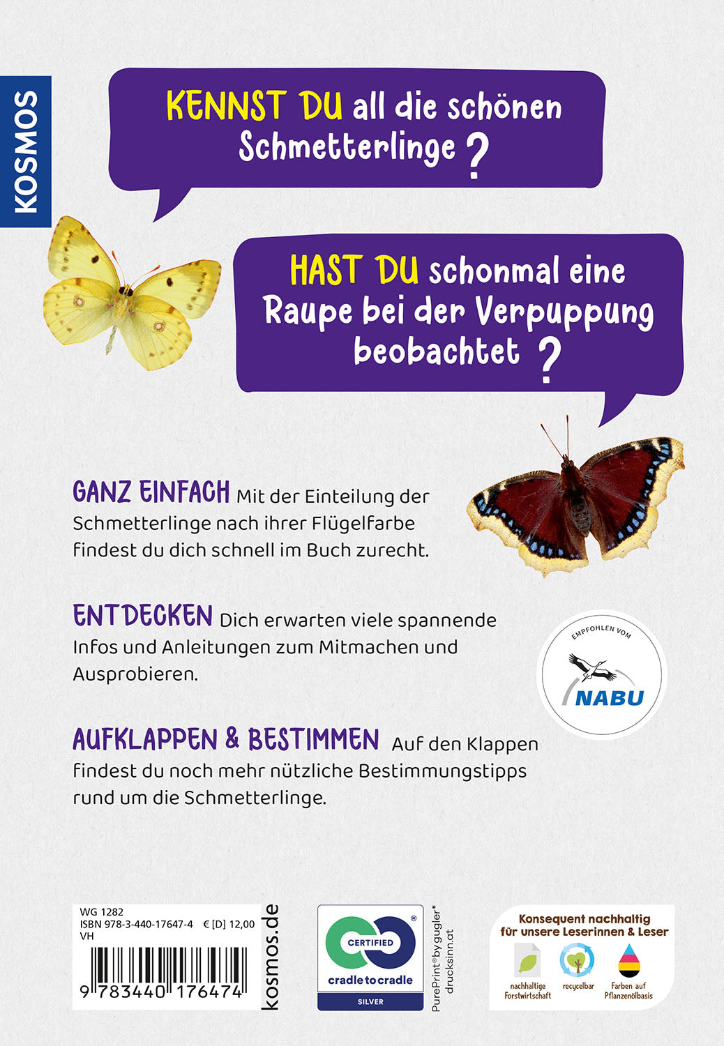 KOSMOS | Kindernaturführer Welcher Schmetterling ist das?
