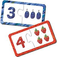 Schmidt Spiele | Die kleine Raupe Nimmersatt, Lerne zählen!