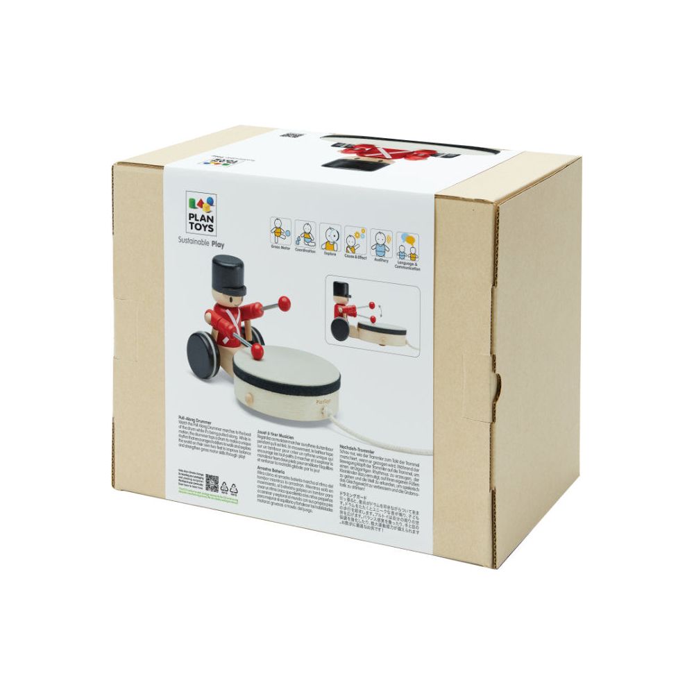 PlanToys | Nachzieh-Trommler