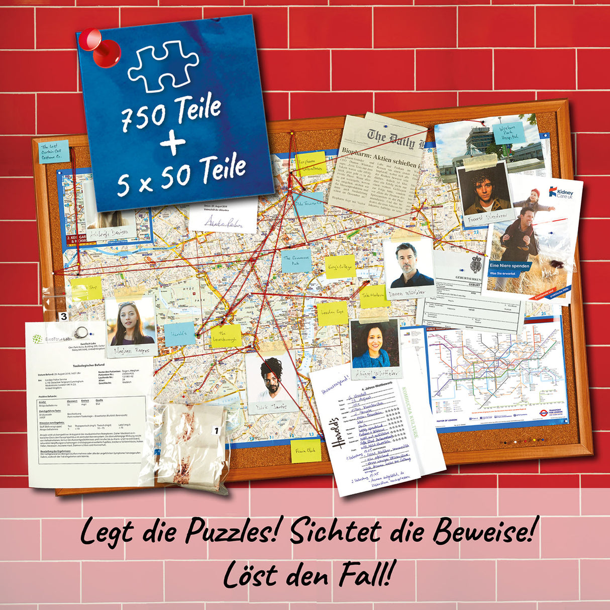 KOSMOS | Murder Mystery Puzzle - Endstation Underground