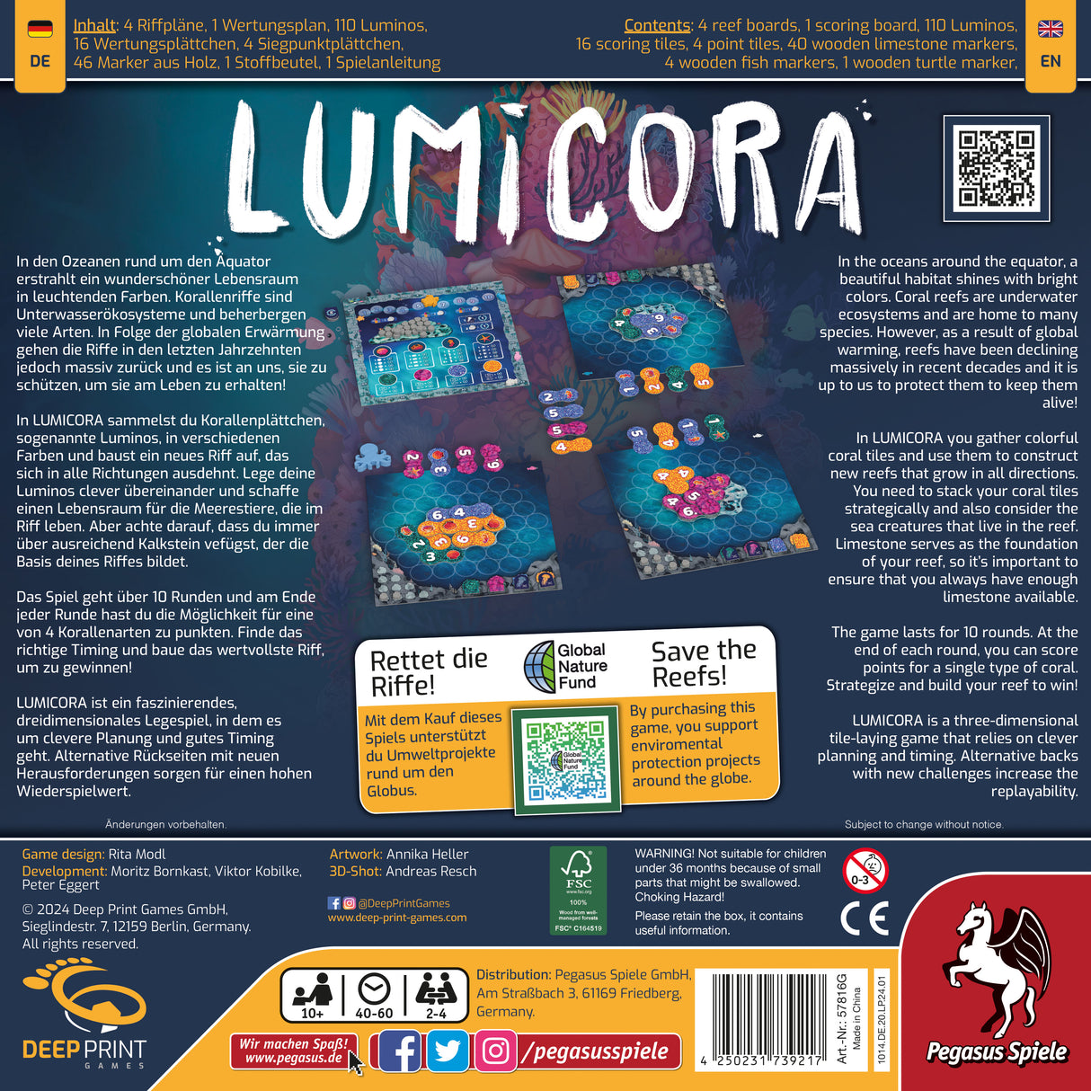 Pegasus Spiele | Lumicora (Deep Print Games)
