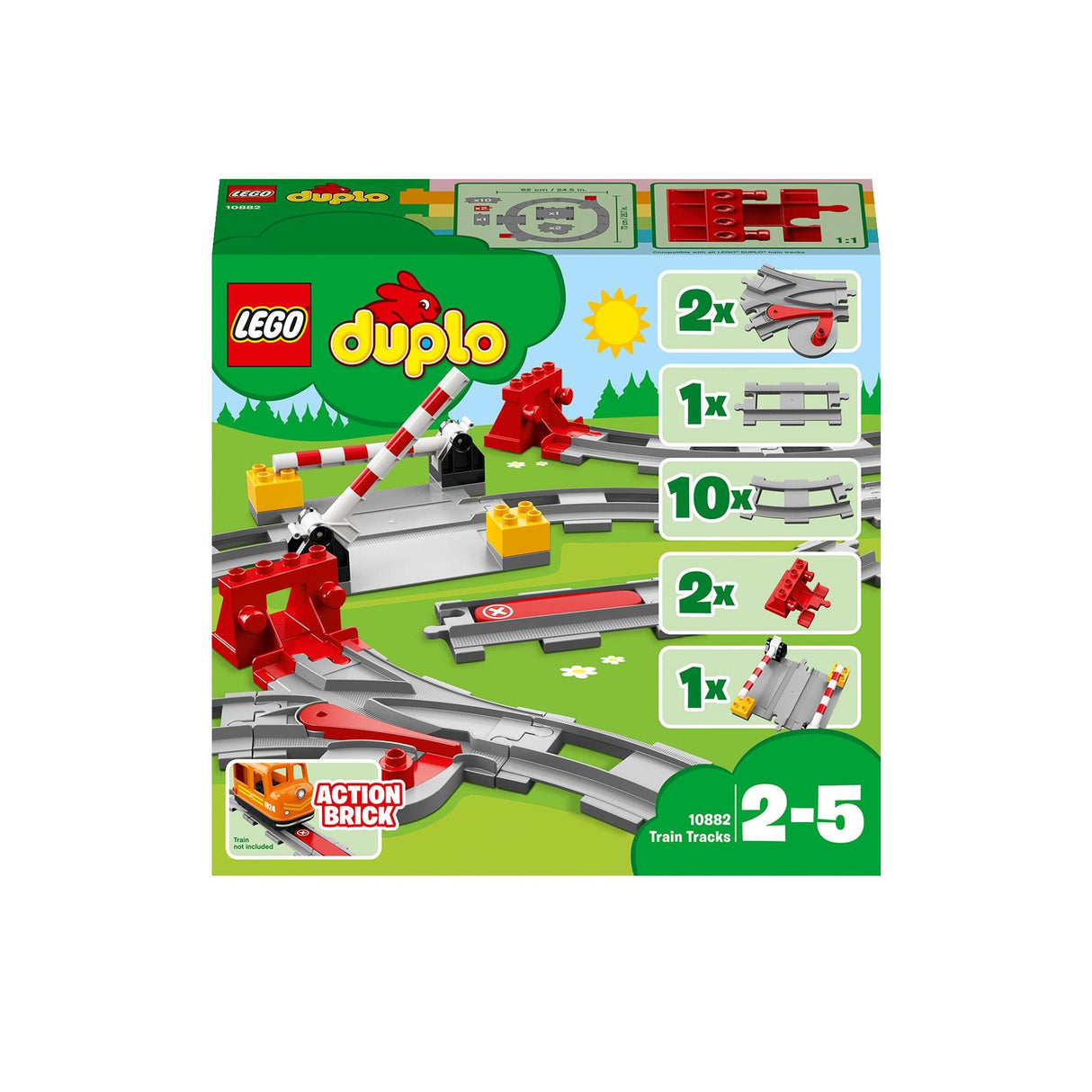 Lego® | 10882 | Eisenbahn Schienen