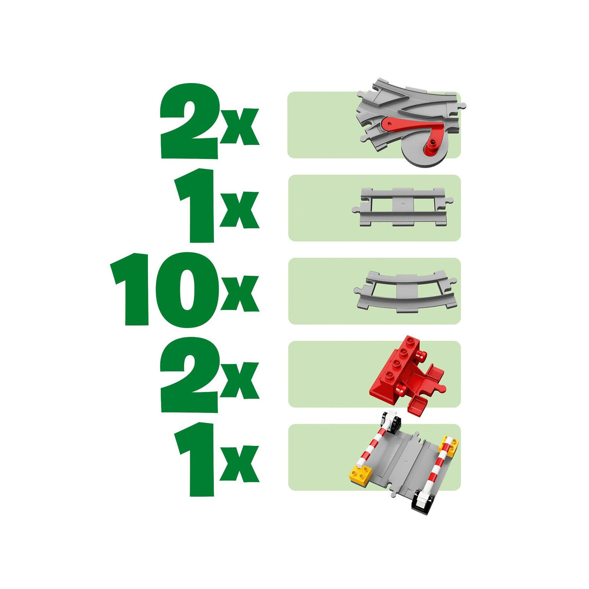 Lego® | 10882 | Eisenbahn Schienen