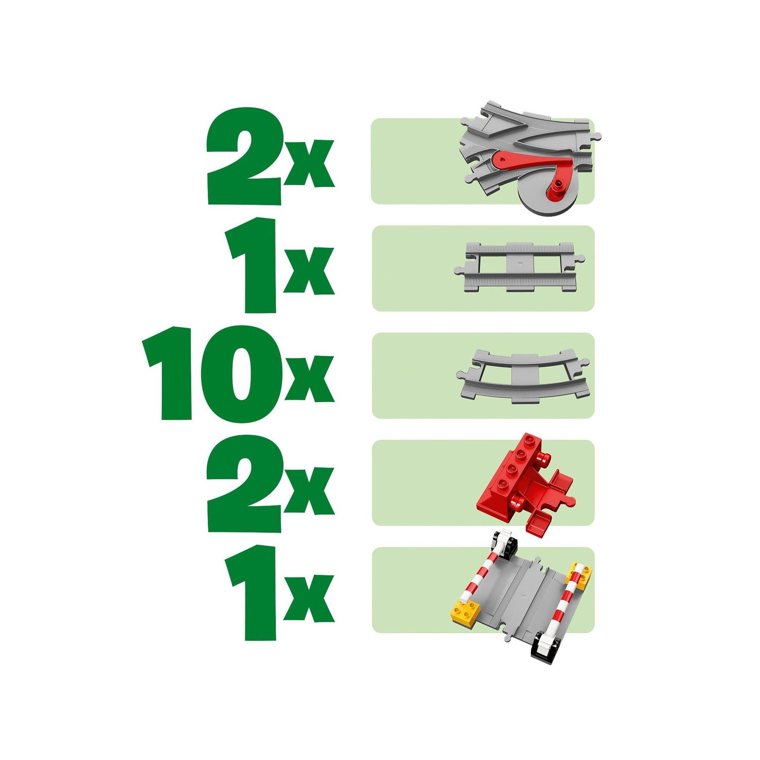 Lego® | 10882 | Eisenbahn Schienen